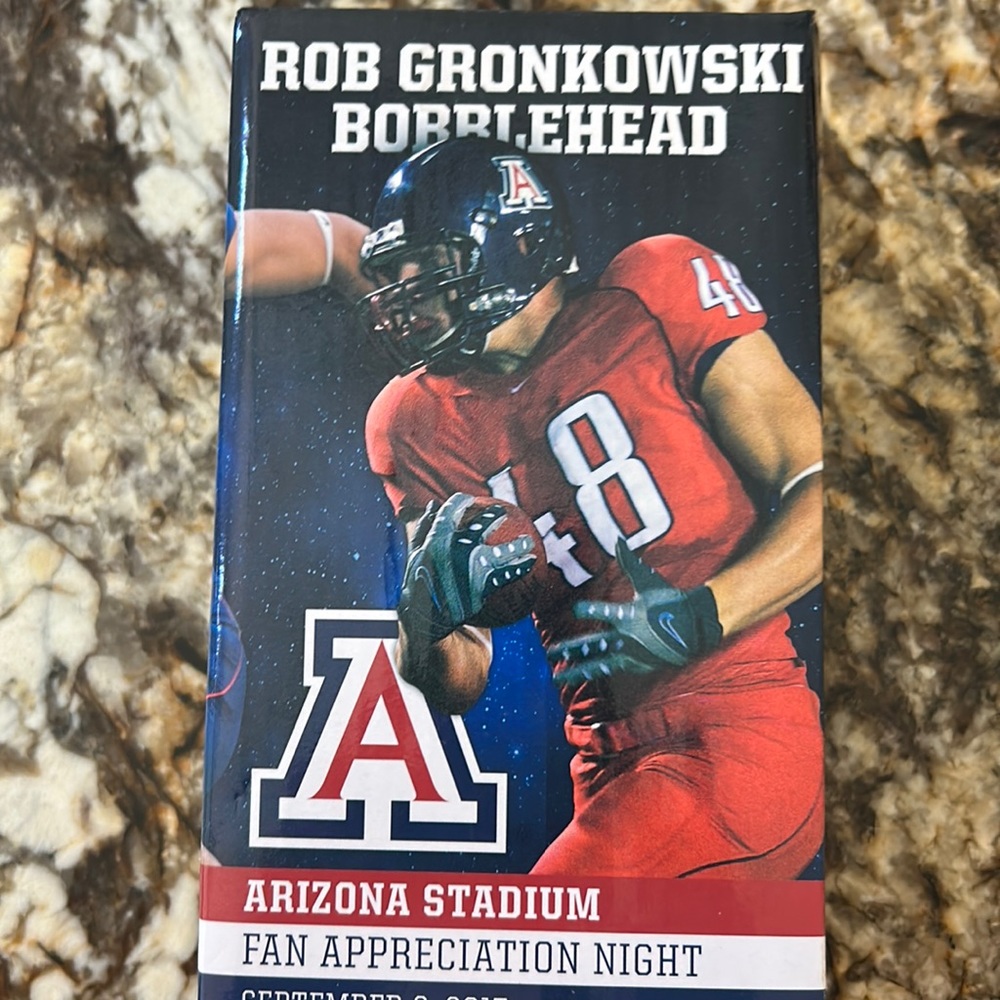 Rob Gronkowski Bobblehead University of Arizona